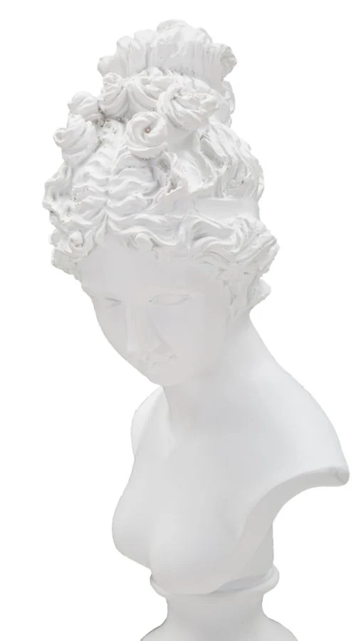 Scultura Elegante di Donna con Base - 11x10,5x35,5 cm - Image 5