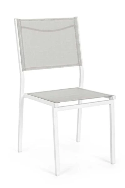 Sedia da Esterno Hilde in Alluminio e Textilene - Image 2