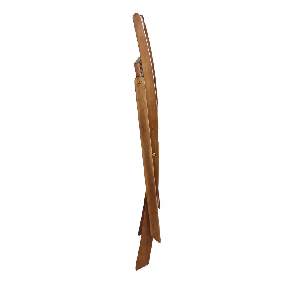 Sedia Diana in legno di Acacia con dimensioni cm 46 x 57 x 91 h di colore marrone - Senza braccioli - Image 5