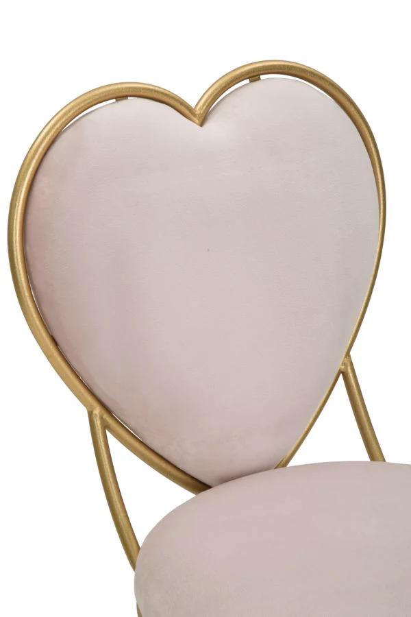 Sedia Cuore Elegante cm 37x47x80 - Image 5