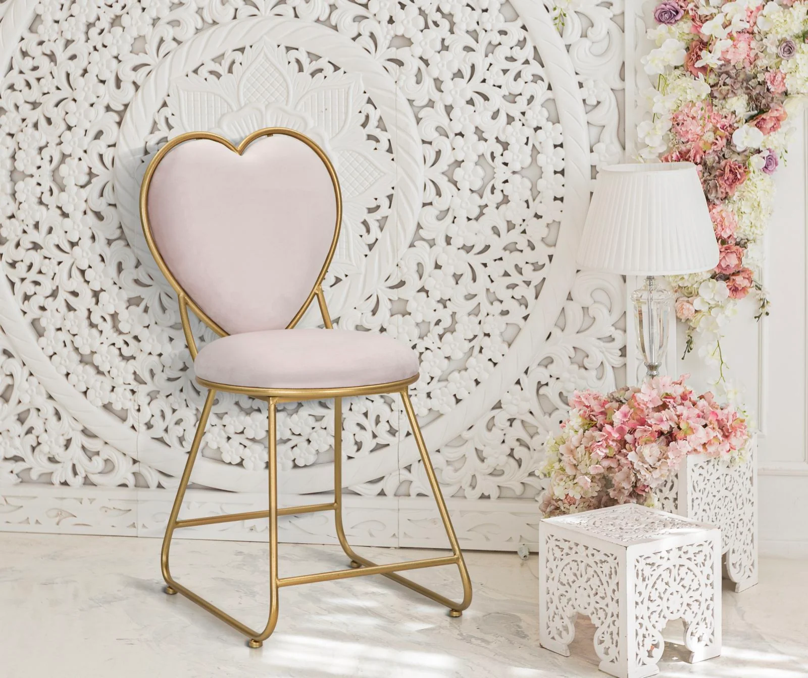 Sedia Cuore Elegante cm 37x47x80 - Image 8