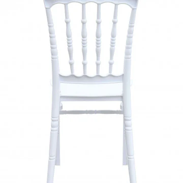 Sedia impilabile Trudy In polipropilene bianco - Dimensioni: 40 x 39 x 92 cm - Image 3