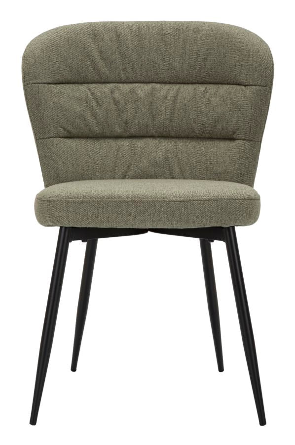 Set di Sedie Losanna Verde Vintage - 2 Pezzi 58x60,5x85 cm - Image 5