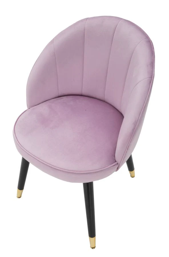 Sedia Loty Rosa Elegante 57x58x80 cm - Image 5