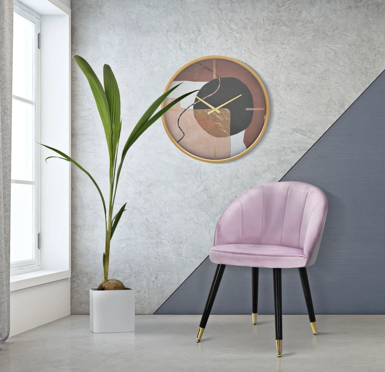 Sedia Loty Rosa Elegante 57x58x80 cm - Image 9