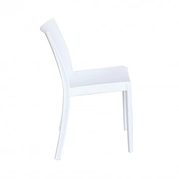 Sedia in polipropilene Perla - Senza Braccioli - Dimensioni: 55x47x82cm - Image 12