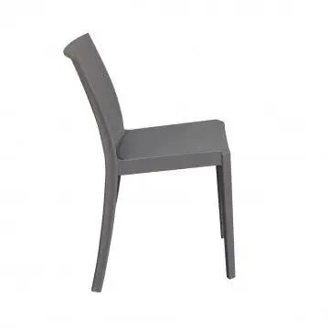 Sedia in polipropilene Perla - Senza Braccioli - Dimensioni: 55x47x82cm - Image 2