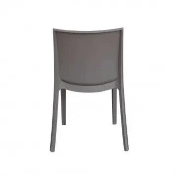 Sedia in polipropilene Perla - Senza Braccioli - Dimensioni: 55x47x82cm - Image 4