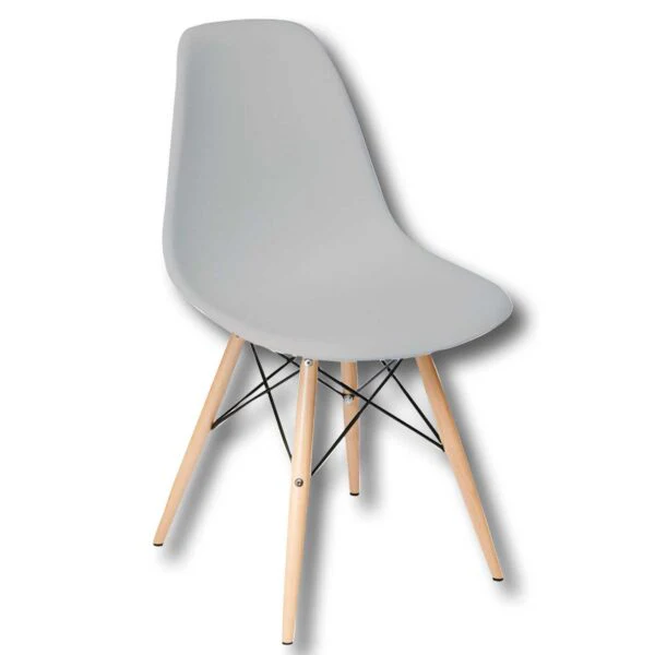 Sedia Standy Wood - Polipropilene e Faggio, Design Moderno, Toupè