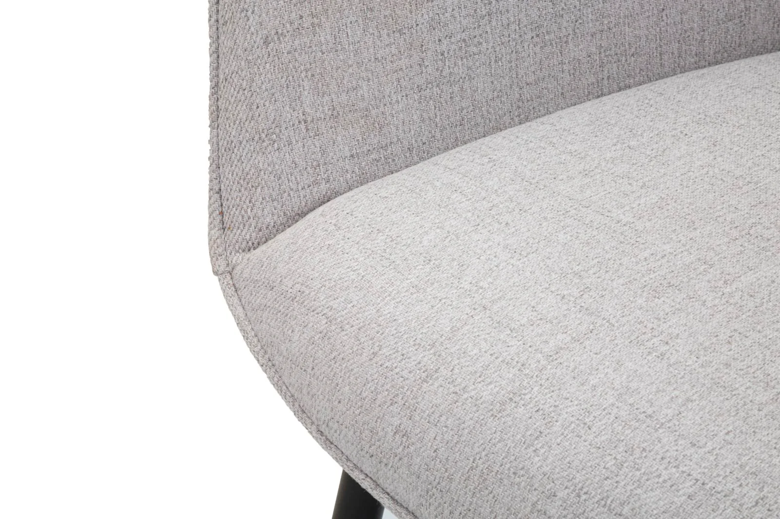 Set di Sedie Eleganti Vicenza Grigie 2 Pz 58x63x85,5 cm - Image 7