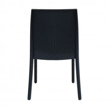 Sedia Virginia - Seduta in Wicker con Struttura in Plastica Stampata - Image 16