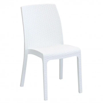 Sedia Virginia - Seduta in Wicker con Struttura in Plastica Stampata - Image 24