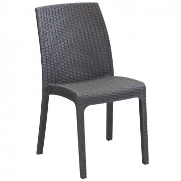 Sedia Virginia - Seduta in Wicker con Struttura in Plastica Stampata - Image 27