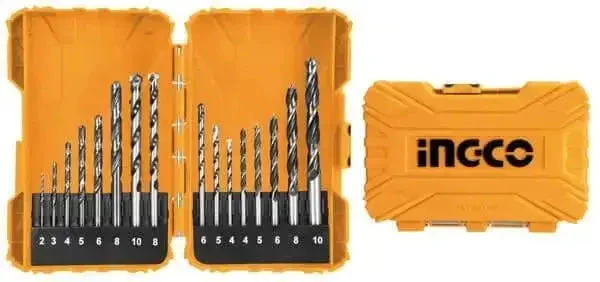 Set 16 punte per trapano assortite ingco blister