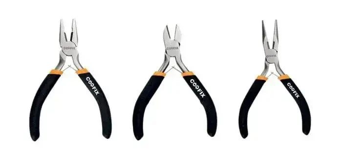 Set 3 mini pinze 115mm