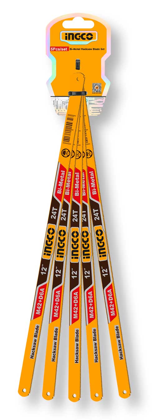 Set 5 lame 24T per seghetto 300mm – Acciaio M42+D6A, taglio preciso - Image 3