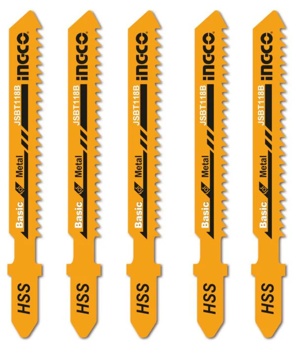 Set 5 lame seghetto alternativo HSS – Per metallo, blister resistente - Image 2