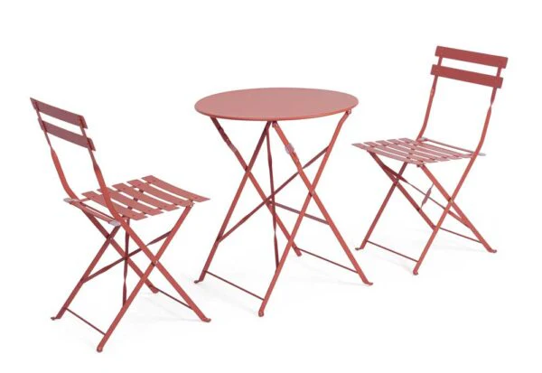 Set Bistrot Austin 3 pezzi (1 tavolo + 2 sedie) - Image 3