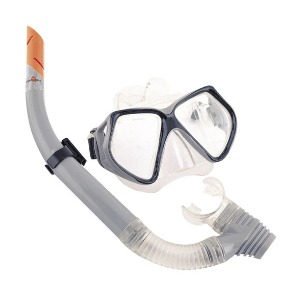 Set Snorkeling Ocean Diver 14+ Anni, Maschera Vetro, Boccaglio Dry-Top - Image 2