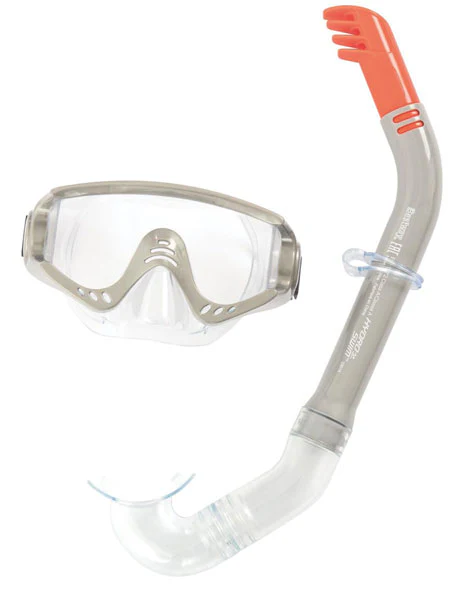 Set Snorkeling Secret Bay 14+ Anni, Maschera in Policarbonato, Boccaglio Silicone - Image 2