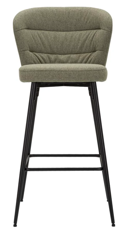Sgabelli Bar Losanna Verde - Set di 2 Pz Eleganti cm 52x59x108 - Image 2