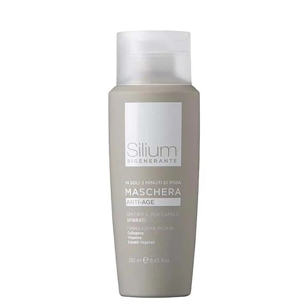 SILIUM RIGENERANTE MASCHERA ANTI AGE CAPELLI SFIBRATI 250 ML