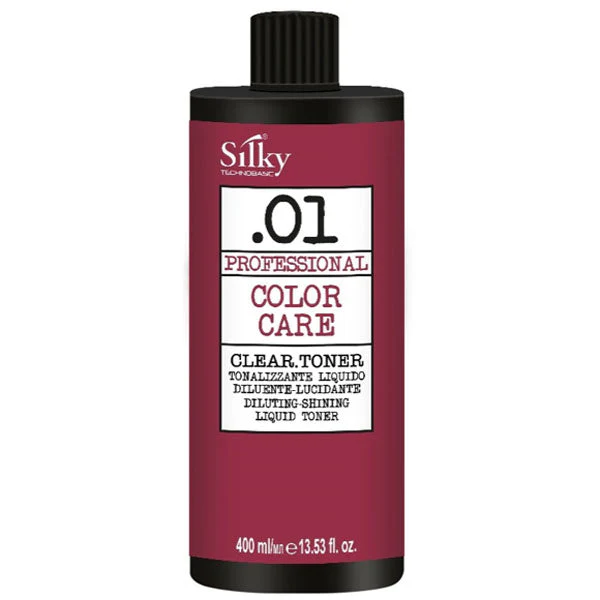 SILKY 01 COLORCARE CLEAR TONER TONALIZZANTE LIQUIDO 400 ML