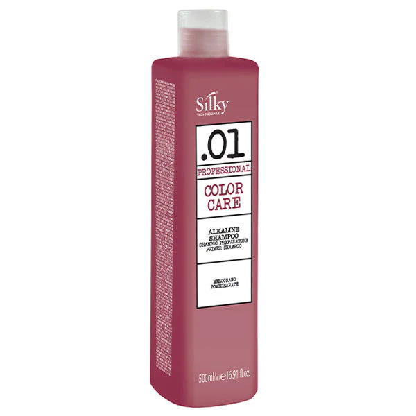 SILKY 01 COLORCARE SHAMPOO PREPARATORE ALKALINE SHAMPOO 500 ML