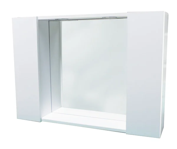 Specchiera bianca 80 cm – 2 ante, LED 2W 6000K