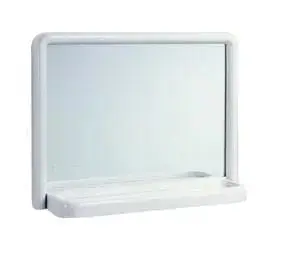 Specchio bagno con mensola cm.46x35 7812