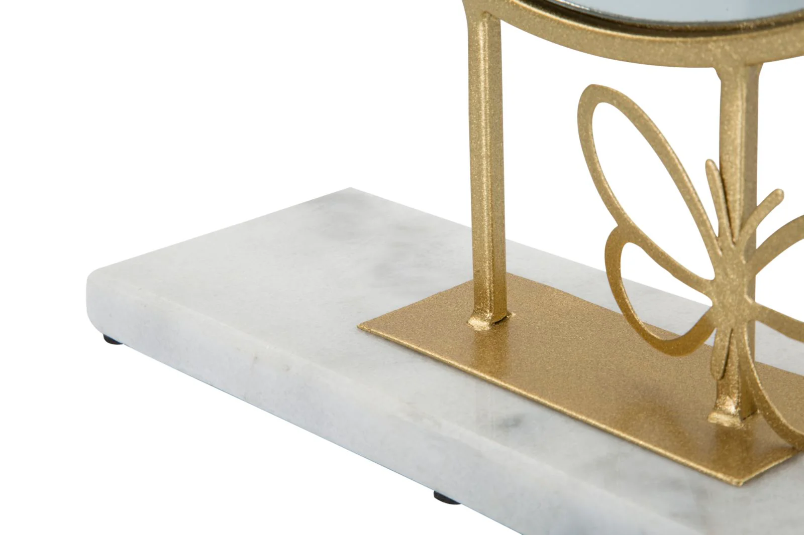 Specchio da Tavolo Elegante con Decorazione Farfalla cm 30x9x39,5 - Image 2