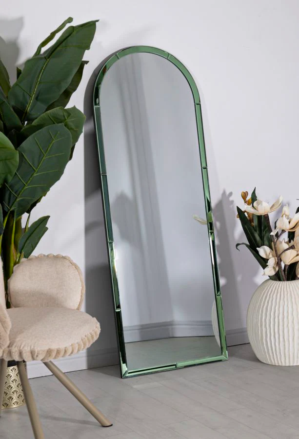 Specchio Da Muro Baku Verde Cm 55X2X150 Design Elegante - Image 7
