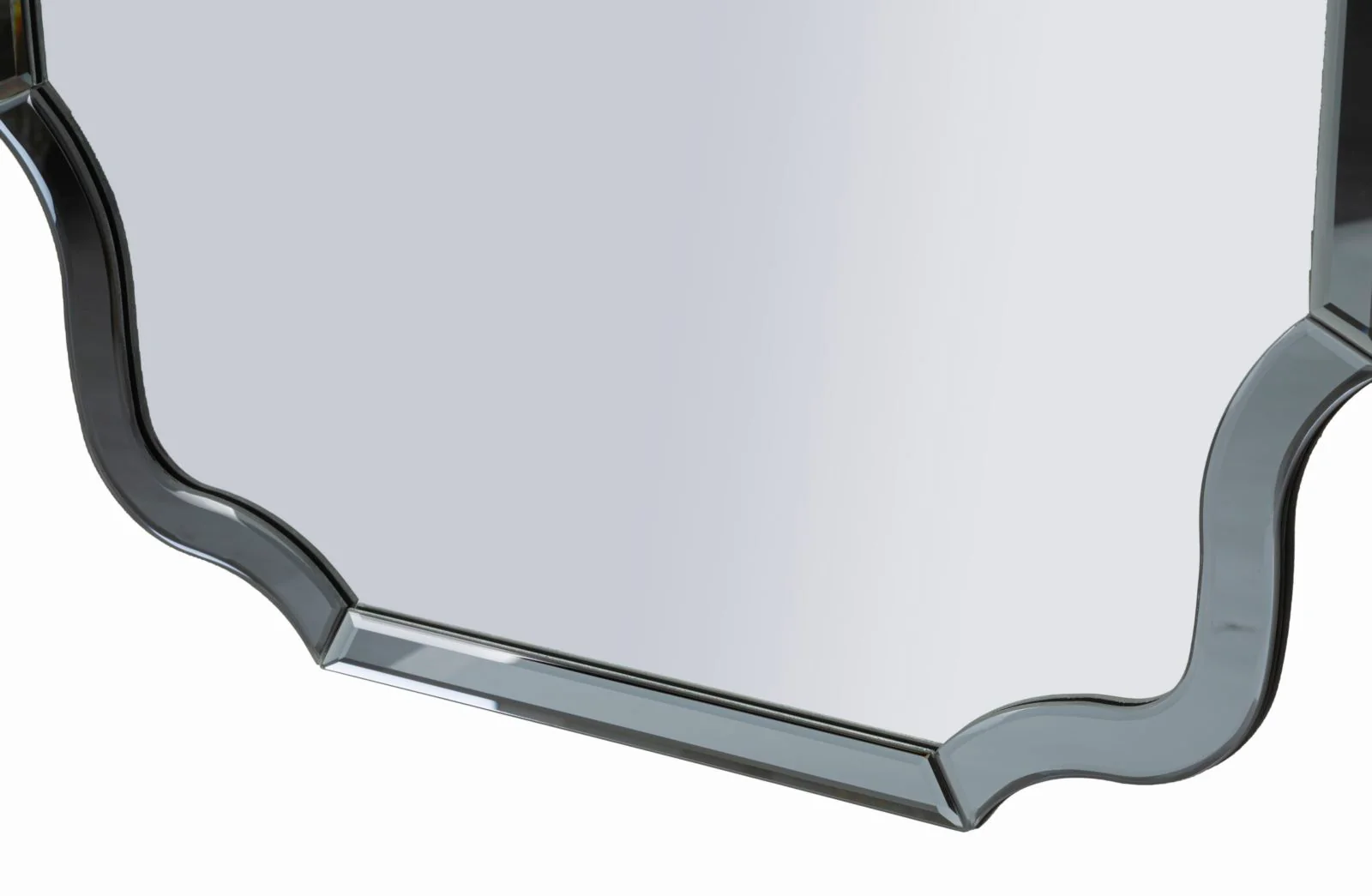 Specchio Da Muro Istanbul Grigio 60X90 Cm Elegante - Image 4
