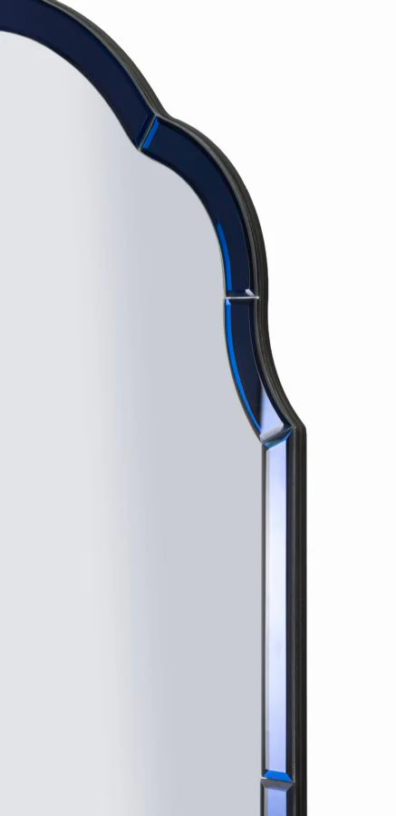 Specchio Da Muro Tangersi Blu Cm 62X1X100 Elegante - Image 4