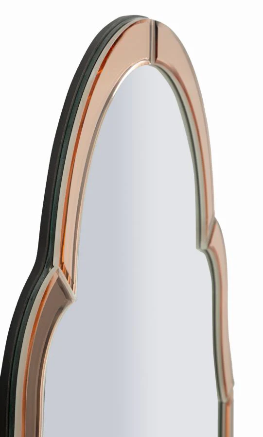 Specchio Da Muro Tangheri Rosa Cm 47X1X80 Elegante Design - Image 2