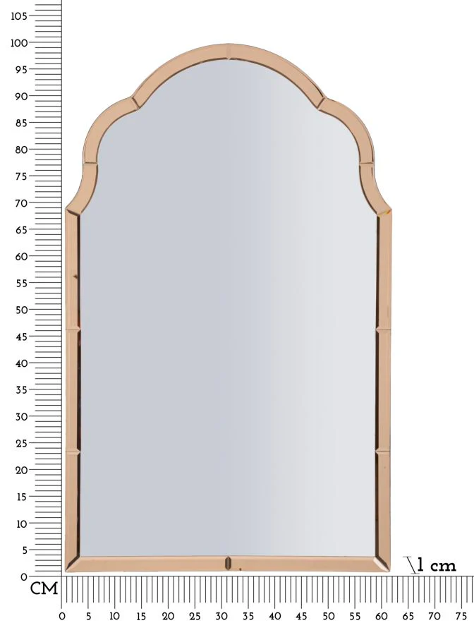 Specchio Da Muro Tangeri Rosa Cm 62X1X100 Elegante - Image 8