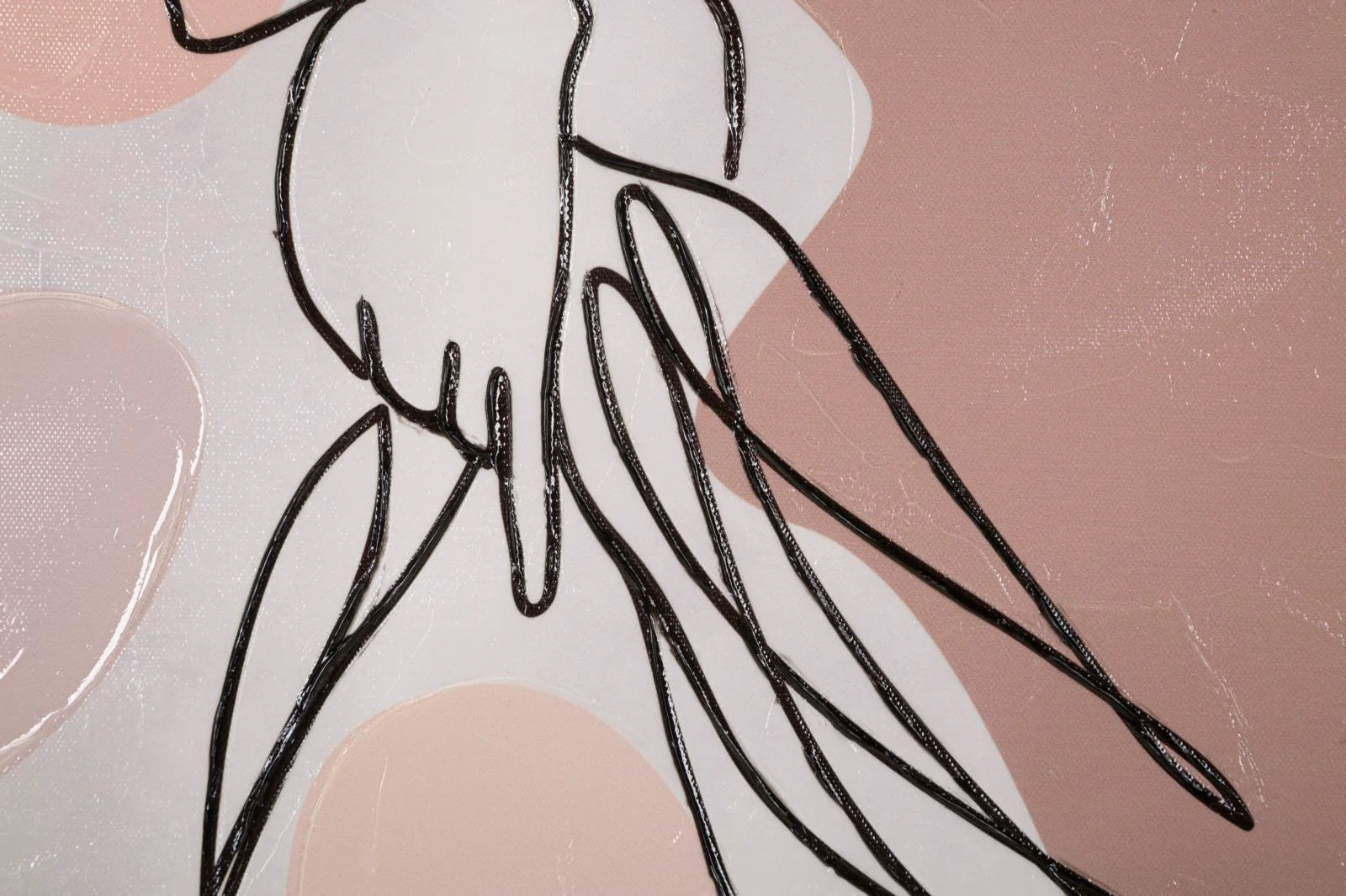 Stampa Artistica Donna 80x2,8x80 cm - Image 4