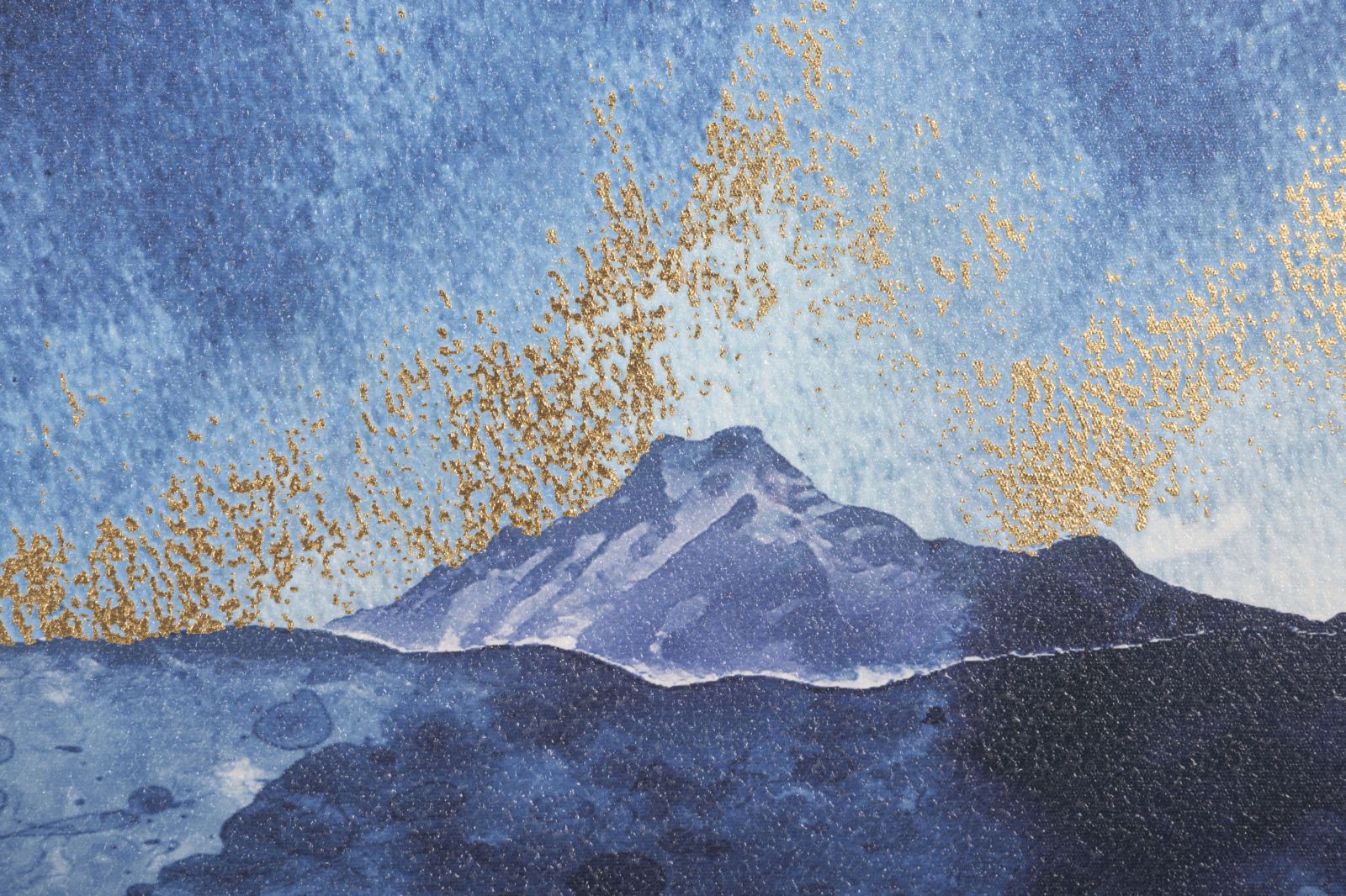Stampa su tela "Albero di Montagna" cm 80x3x120 - Image 3