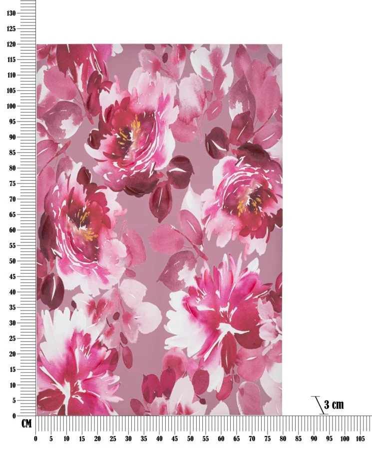Stampa Artistica Floreale Optic 80x3x120 cm - Image 6