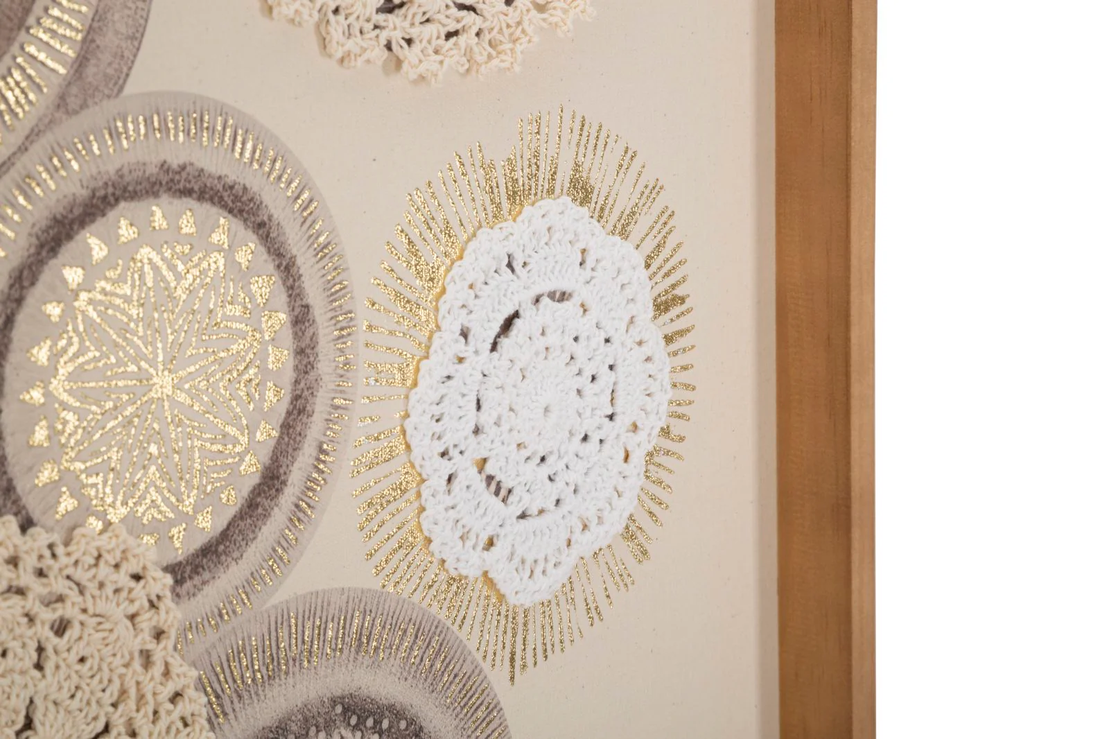 Pannello Decorativo Circly con Inserti - 45x3,2x60 cm - Image 3