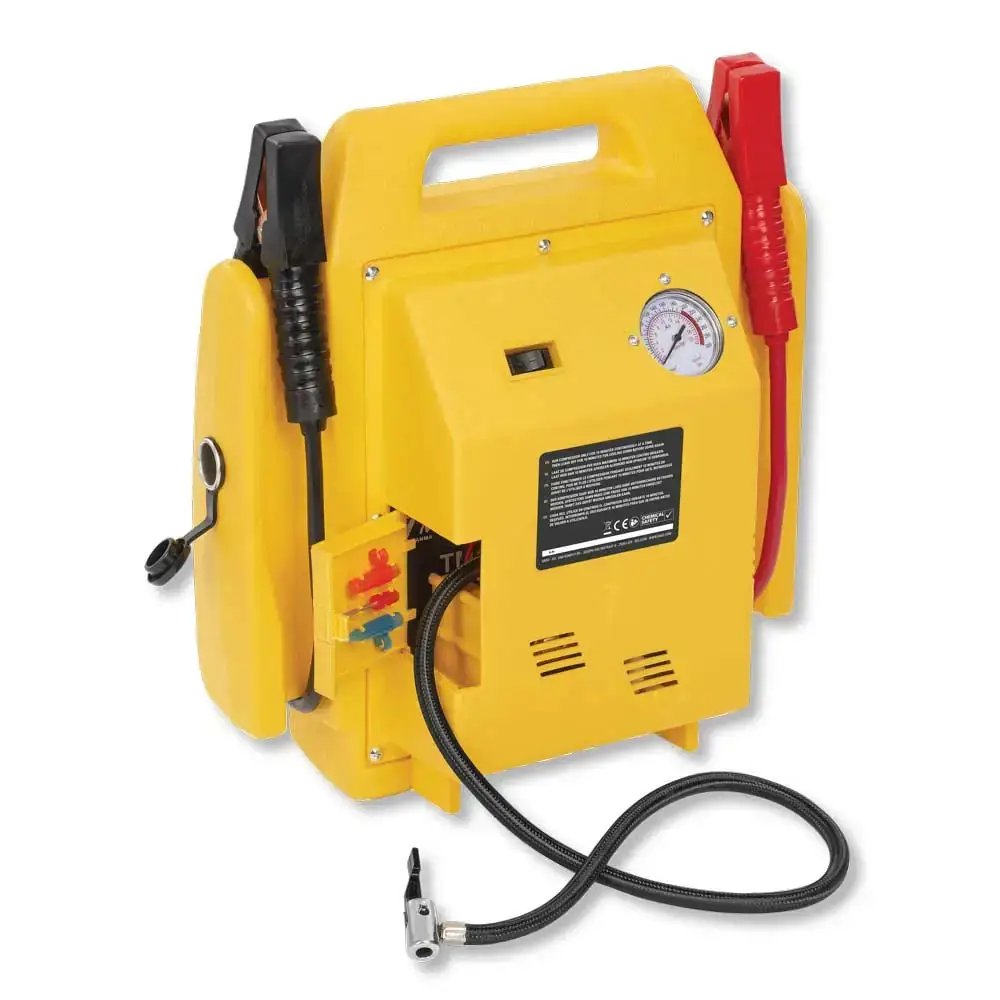 Starter Portatile 4in1 900A con compressore e powerbank - Image 2