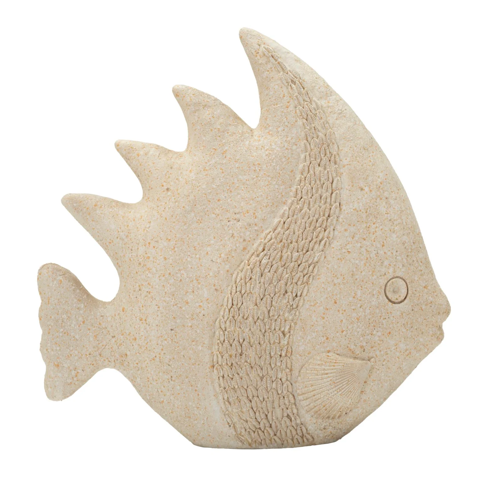 Statua decorativa pesce sand cm 25,3 x 8,6 x 24,5 polyresin