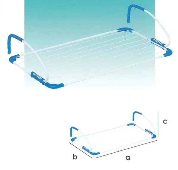 Stendi balcone brezza cm.185x56x30 - Image 2