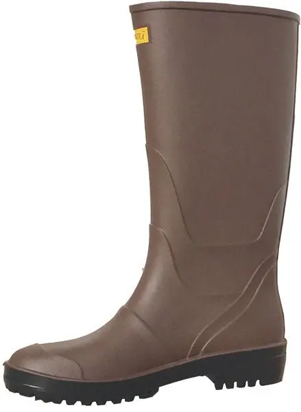 Stivale gommatex ginocchio marrone