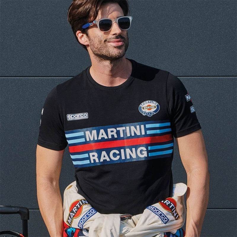 T-Shirt Martini Racing Blu, Leggera e Versatile, Taglie S-2XL - Image 2