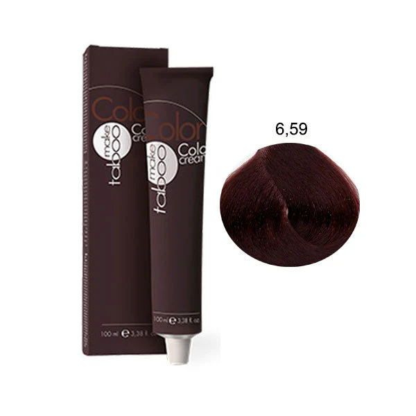 TABOO COLOR CREAM TINTURA CAPELLI PROFESSIONALE 100 ML - Image 16