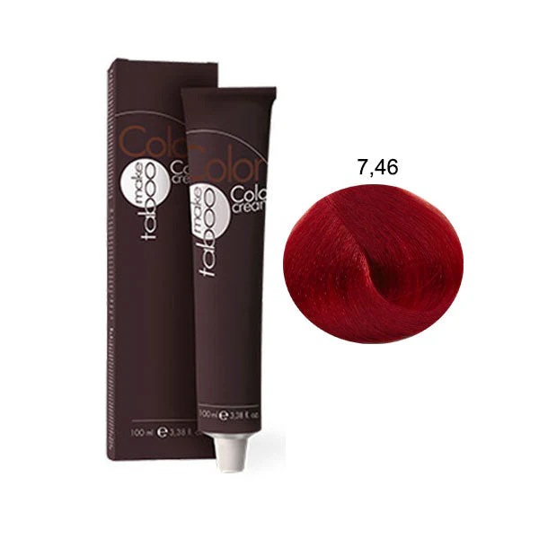 TABOO COLOR CREAM TINTURA CAPELLI PROFESSIONALE 100 ML - Image 26