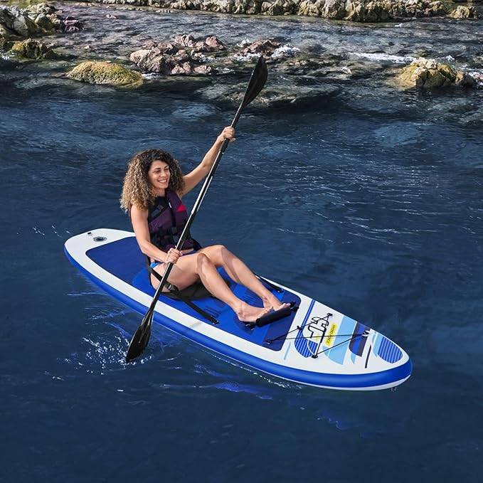 Tavola SUP Convertibile in Canoa – Gonfiabile 305x84x12 cm, Max 120 Kg - Image 6
