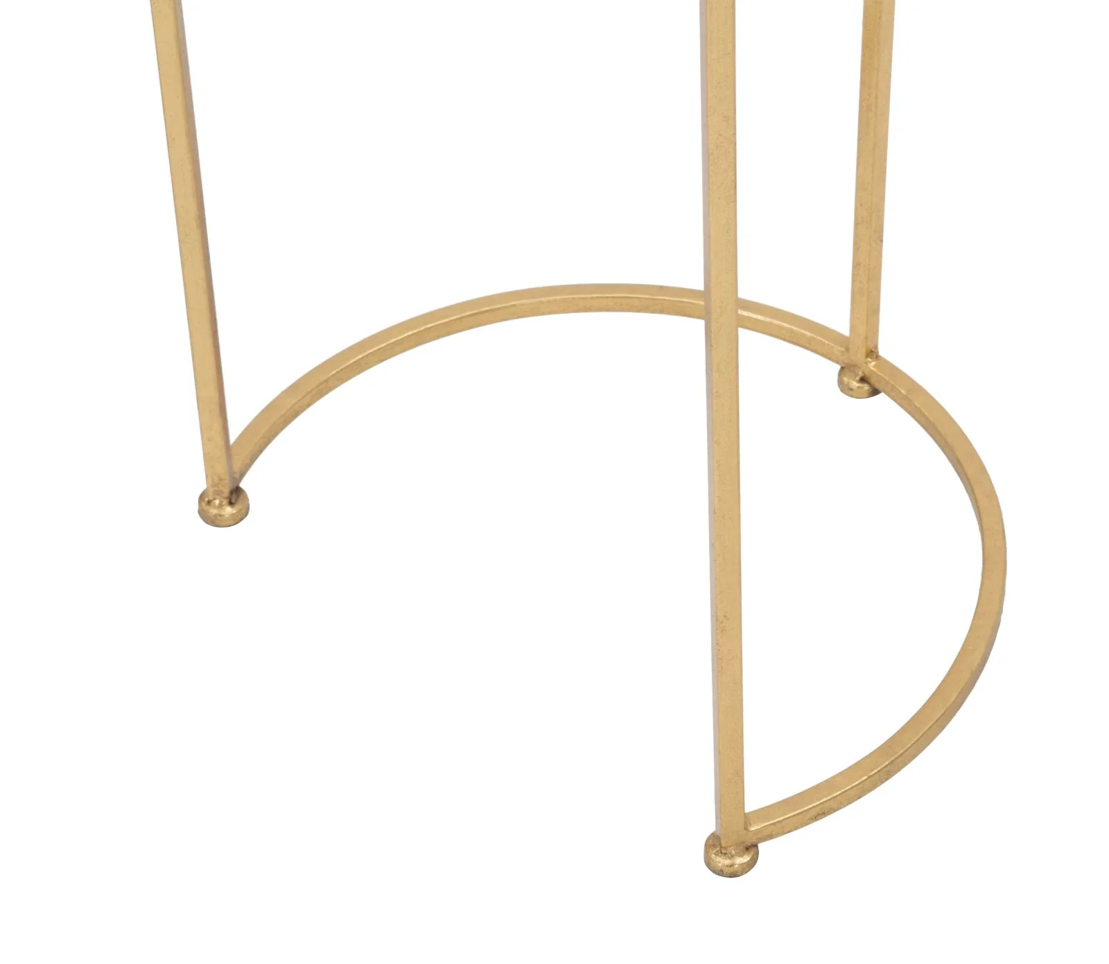 Tavolini Glam Simply: Eleganza e Versatilità in Coppia Ø 44,5 cm - Image 3