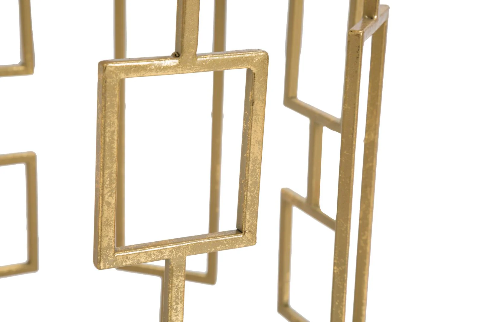Tavolini Cube Eleganti con Piano in Marmo Bianco - Coppia Ø 46 cm - Image 5